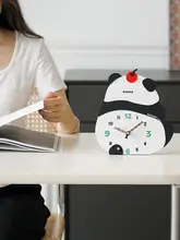 卓上時計 パンダ インテリア 置物 玄関 リビング テレビ台 「EMITDOOG」