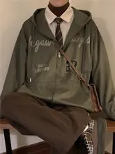 秋冬用 ゆったりとしたアメリカンヴィンテージスタイル カップル用カーディガン【シティボーイスタイル・カジュアル】