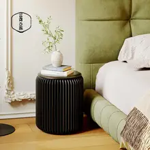 十八紙 金辺付き折りたたみミニスツール【円形・一人用・簡易スツール・靴替え用】