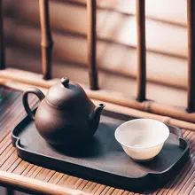 中華風銅製トレイ【レトロデザイン・果物や茶器用・おしゃれなインテリア】