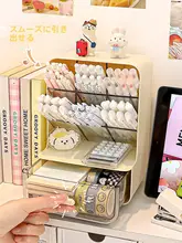 斜め差し込み式ペン立て収納ボックス【大容量・デスク用・子供向け】