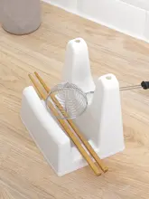 キッチン用品 鍋蓋置きスタンド【穴あけ不要・水切り収納】