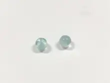 盤扣ボタン【レトロ風・樹脂製・仿玉石円形・パール光沢】
