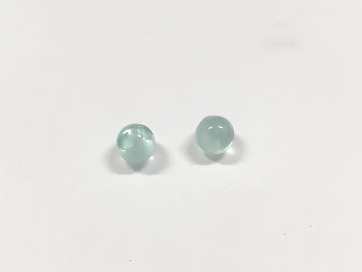 盤扣ボタン【レトロ風・樹脂製・仿玉石円形・パール光沢】