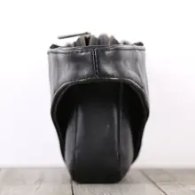 Shenshan Jiuchu メンズ ハンドメイド レザー ハンドバッグ