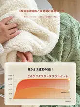 タフフラン羊毛ブランケット【冬用・厚手・ソファ用・暖かい】