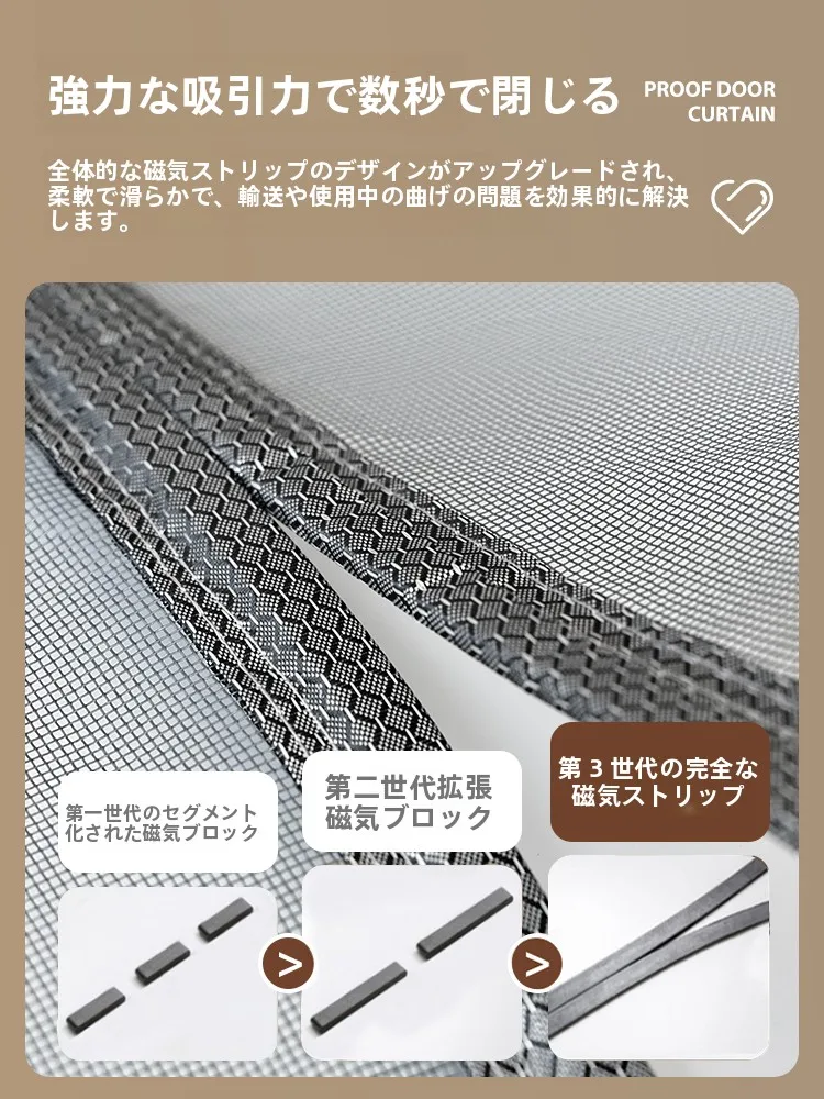 ディアウォールとは何か：現代の家庭用防蚊磁吸ドアカーテンの仕組みと実用性