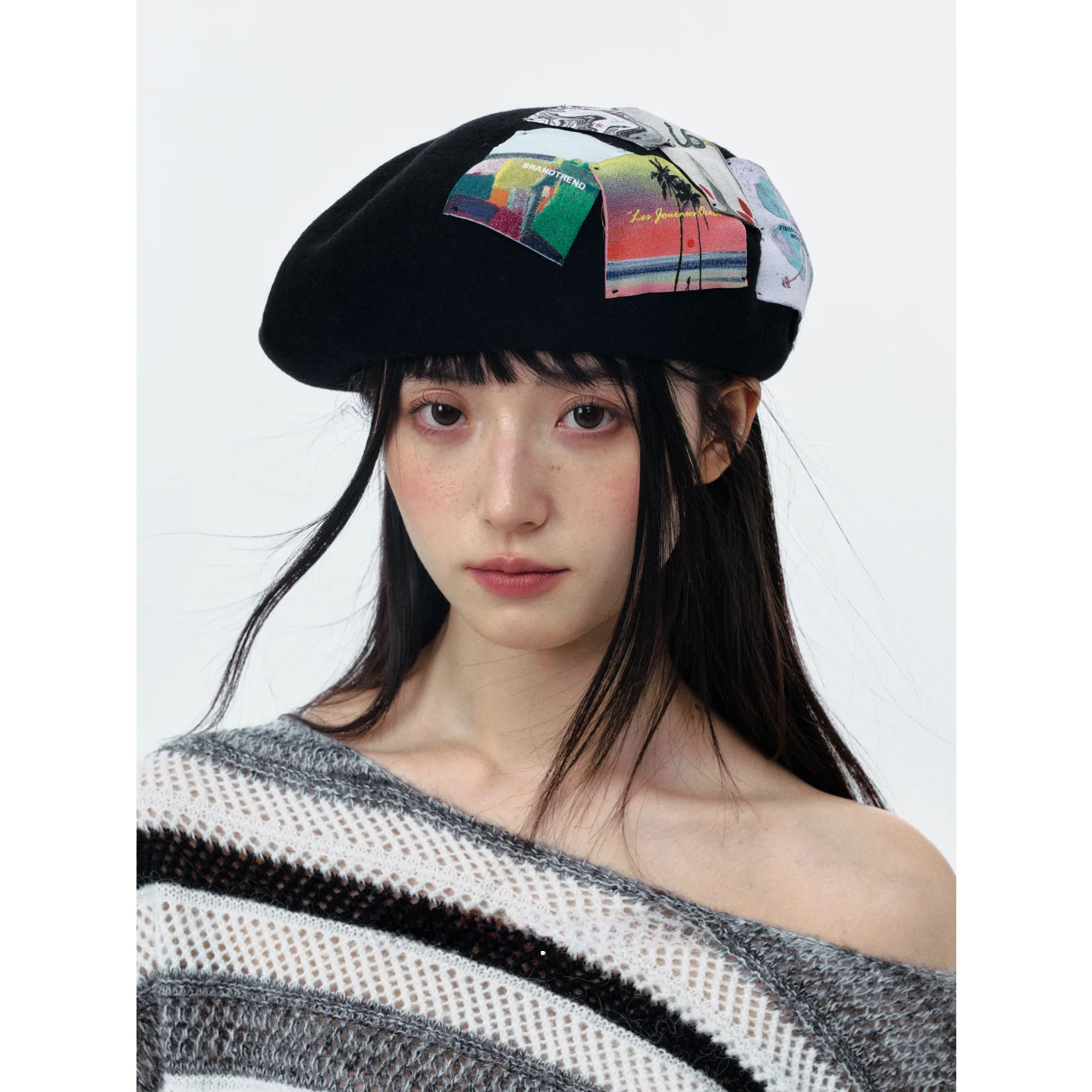 おばあちゃん 帽子 どんなのがおすすめ？文芸的なレトロ風景を纏うベレー帽で、日常の寂しさを一瞬で和らげる