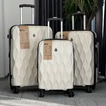 耐久性に優れたPC素材の旅行用スーツケース【男女兼用・キャスター付き・TSAロック】