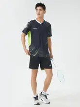 数星星デザインバドミントンショートパンツ【速乾・通気性・ゆったりフィット】