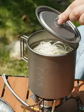 純チタン製 折りたたみハンドルマグカップ【アウトドア・キャンプ用・軽量・耐熱】