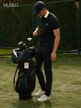 軽量で通気性に優れたゴルフパンツ【男性用・ストレッチ・フィットデザイン】