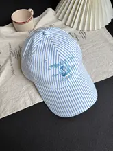 チェック柄のバイザーキャップ【刺繍デザイン・日除け・カジュアルスタイル・女性用】