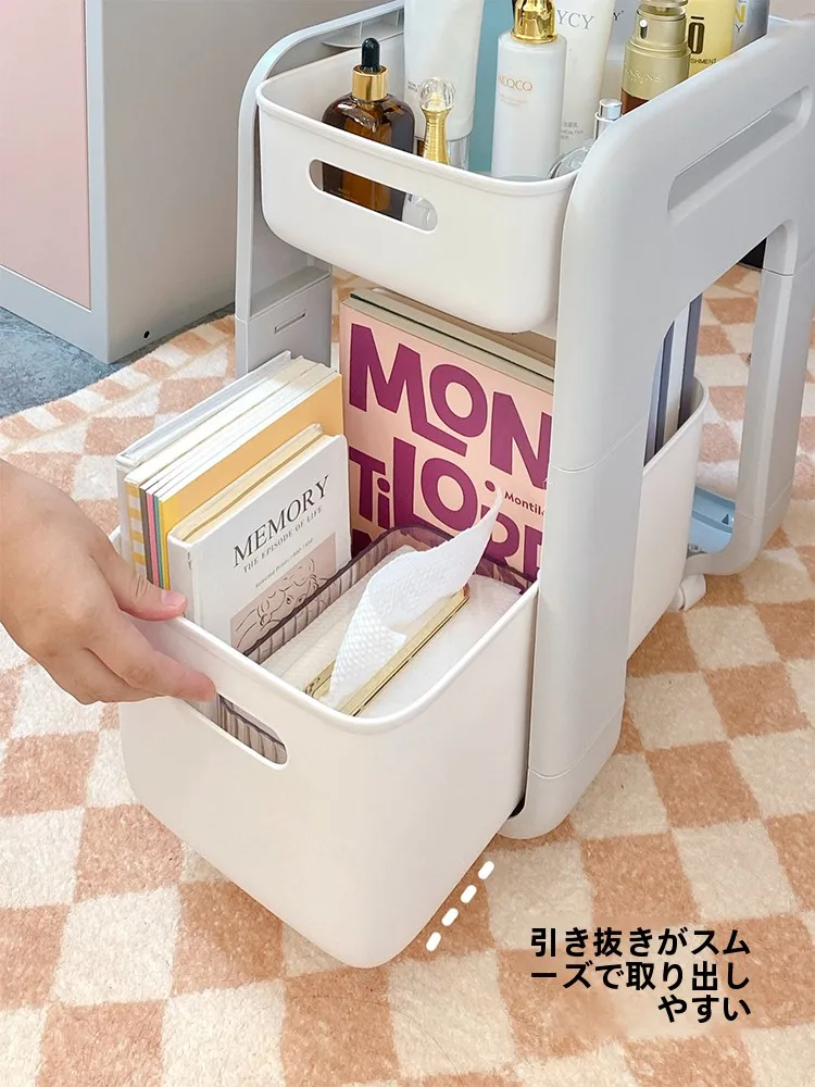 子供用リュック収納ラック：移動可能で卓下収納が実現する実用設計