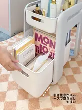 子供用リュック収納ラック【移動可能・キャスター付き・卓下収納】