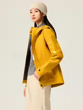 アウトドア用防水ジャケット【フード付き・女性用・軽量】