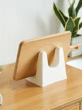 キッチンテーブル用鍋ふたスタンド【水受け付き・穴あけ不要・大容量・多機能】