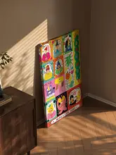 ドーパミン楽しい子供部屋の寝室の装飾絵画