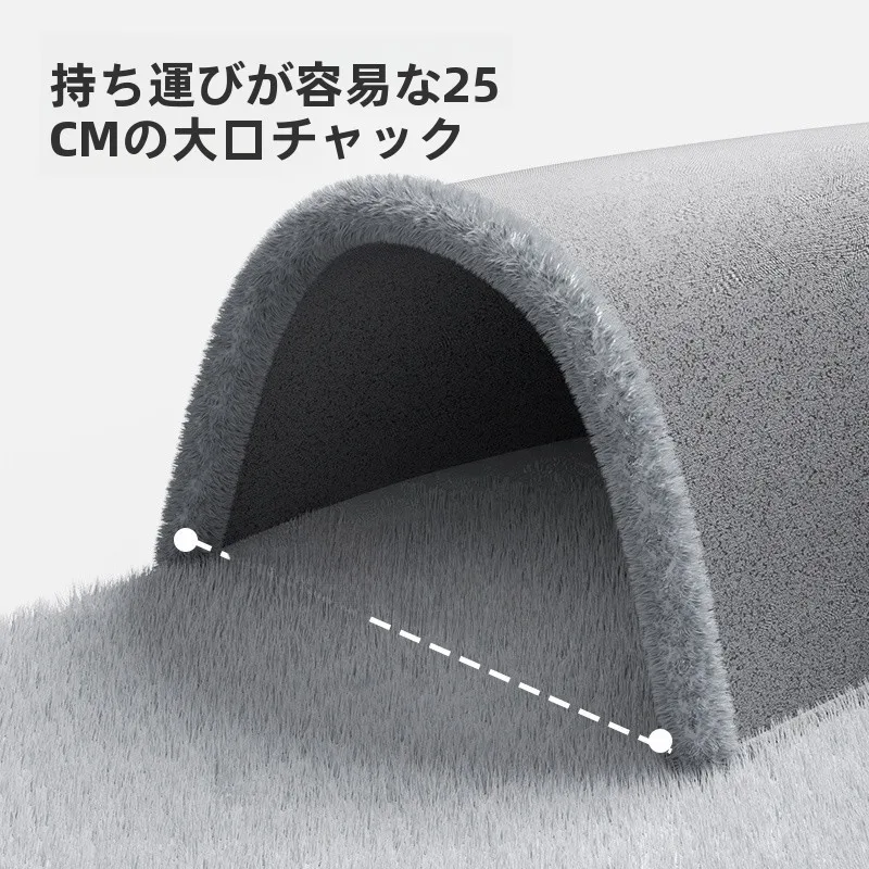 猫用クローズドトンネルハウス CW-HMSD-01：冬期の保温と安全感を実現する閉鎖式トンネルインテリア
