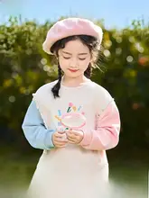 スウェット トップス キッズ ガールズ 裏起毛 ラグランスリーブ バイカラー 厚手 あったか おしゃれ 冬