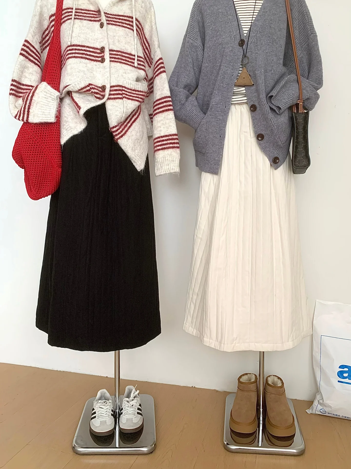 ニットロングスカートの取り入れ方は？4選で冬の日常を温かく彩る