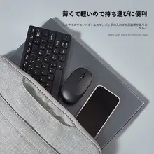 2.4Gワイヤレスキーボードとマウス【ミニキーボード・ポータブル・デスクトップパソコン・ノートパソコン対応】（セットアップ対応）