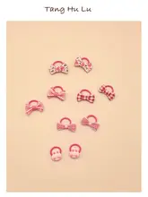 赤ちゃん用ヘアゴム【髪の毛を傷めないデザイン・女の子用・可愛いフラワーヘアアクセサリー】