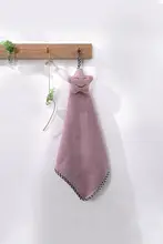 かわいいカートゥーンデザインの吸水タオル【キッチン用・掛け紐付き・ハンドタオル・トイレ用】
