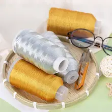 手作りの黄金ライン編み込み糸【極上の柔らかさ・DIY用・多色の素材】