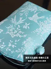竹雀吟 スマホポーチ【新中式デザイン・斜め掛け・軽量・実用的】