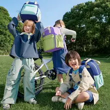 軽量で背中に優しい子供用リュックサック【大容量・男女兼用・小学生向け】