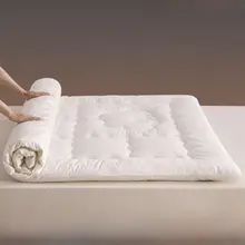 全棉の加厚マットレス【家用・折りたたみ可能・極上の柔らかさ】