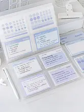 付箋 インデックス 単語カード おしゃれ 再剥離 跡が残らない 学生用 受験 暗記用 「Planwith」