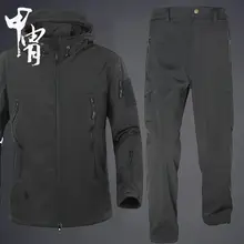 メンズ アウトドア 防水ジャケット＆パンツセット【登山・釣り・サバイバル用】