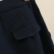 高腰ワイドレッグパンツ【不規則デザイン・フィット・レディース】（セットアップ対応）