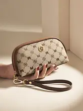 シンプルなデザインの女性用長財布【ミニスマホポーチ・収納力抜群・化粧ポーチにも最適】