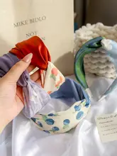 独自のデザインのタイダイヘアバンド【高級感・お出かけ・スタイリングに最適】