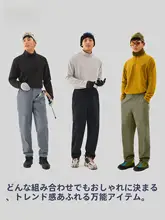 春秋用 男性用ソフトシェルパンツ【防風・撥水・透湿・ハイキング・カジュアル】