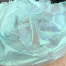夢幻のカラフルグラデーションガラスファブリック【舞台衣装・プリンセスドレスDIY用】