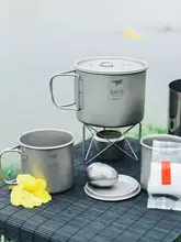 純チタン折り畳み水筒【キャンプ用・コーヒーカップ・家庭とオフィス兼用】