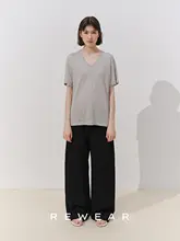 天然麻素材の肌理細やかサイドポケット付きワイドストレートパンツ【スタイル】（セットアップ対応）