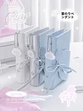 柔らかなレザー調バインダー付き手帳【A7サイズ・日程管理用】