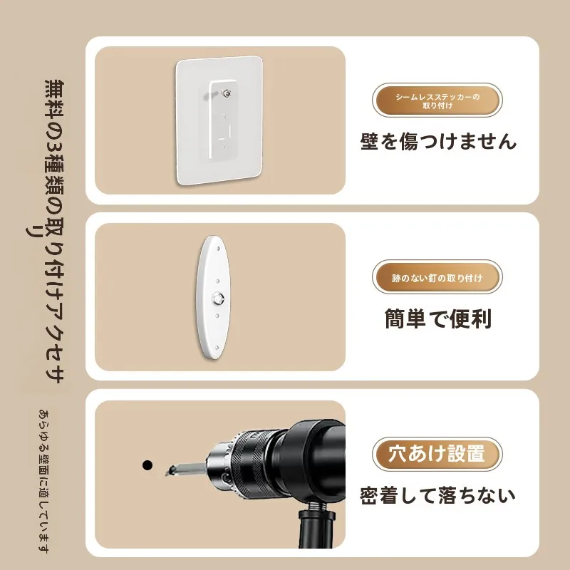 壁にケーブルを固定するとき、どんなアイテムが本当に役立つのか？