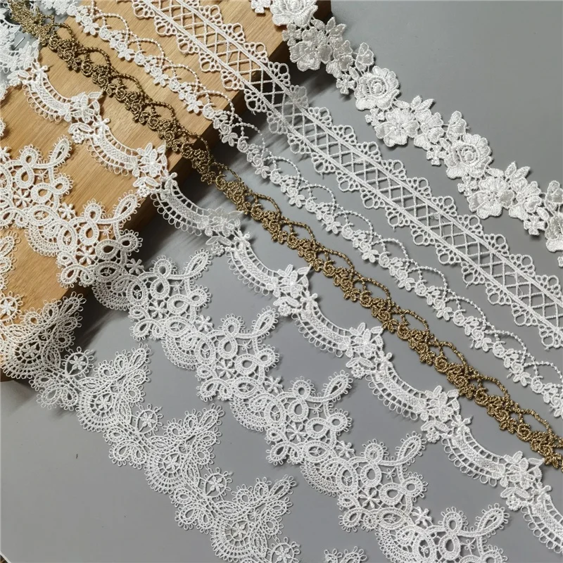 刺繍水溶性レース花飾りDIY：春のソファ装飾に最適な田园風手作り飾り