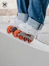 インラインスケート 大人 初心者 フラット ストリート ブレーキ