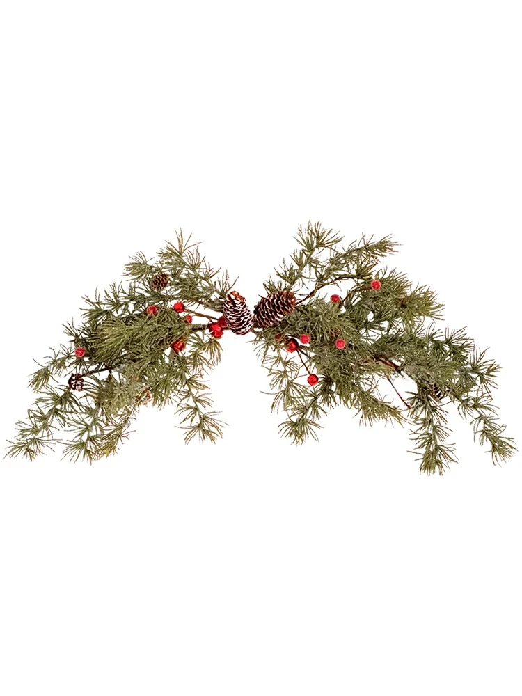 クリスマスベル 赤い実のリース：簡単手作りで家庭の祝日装飾を実現