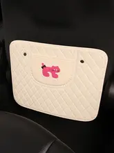 かわいいキャラクターのカーシート防止マット【後部座席用・汚れ防止・子供向け】