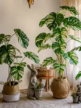 大型の観葉植物 モンステラ【インテリア装飾・室内用・置き型】