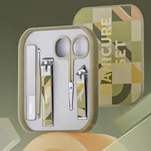 金達日美 ネイルクリッパーセット【家庭用・耳かき付き・爪やすり・単体用の足用爪切り】