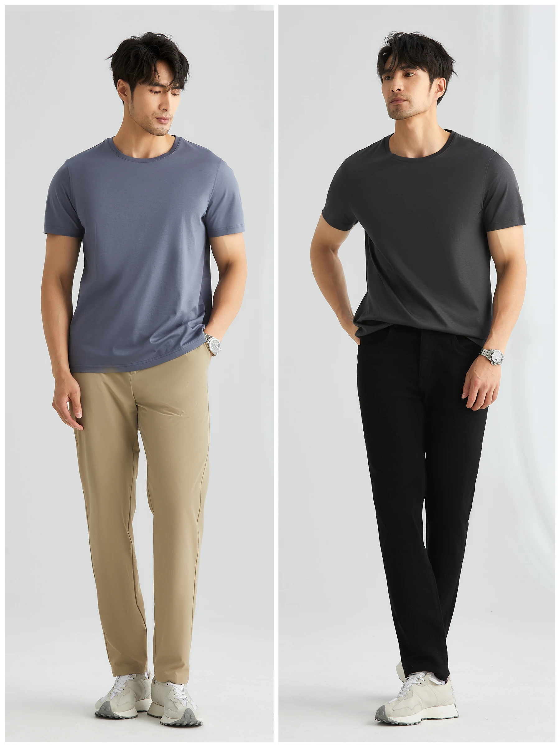 メンズ コーデの基本ルールとは？シンプルTシャツで実現する自然なスタイル